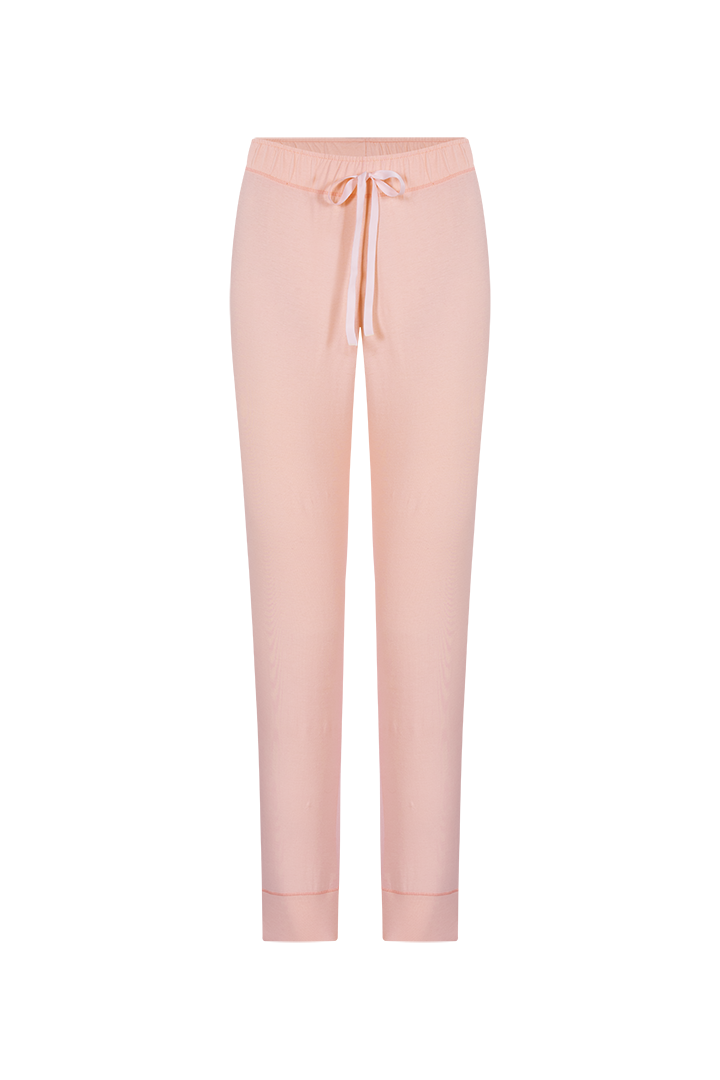 Pijama pantalón unicolor (DF06D3)
