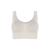 Top Seamless sin costuras Diane & Geordi - con copas removibles y tiras anchas, color piel