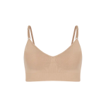 Top Seamless sin costuras Diane & Geordi para mujer - color unicolor con copas removibles color PIEL