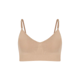 Top Seamless sin costuras Diane & Geordi para mujer - color unicolor con copas removibles color PIEL