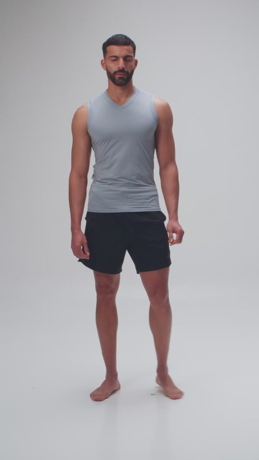 Camiseta cuello V (3995)