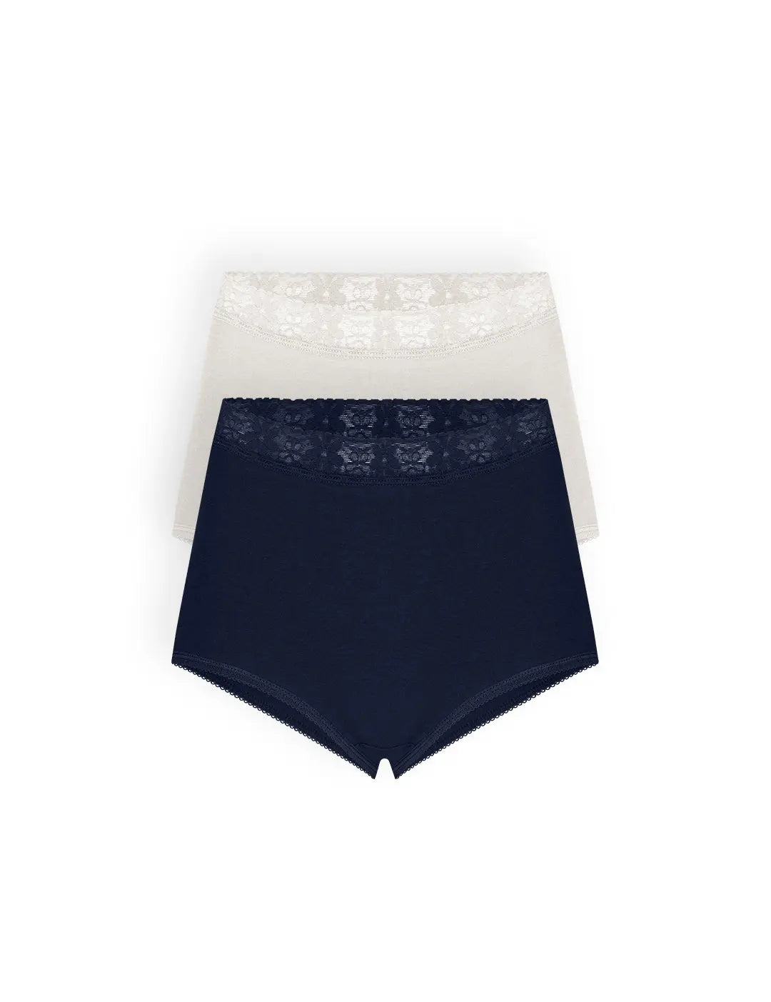 Pack de 2 panties clásicos Diane & Geordi en algodón