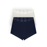 Pack de 2 panties clásicos Diane & Geordi en algodón