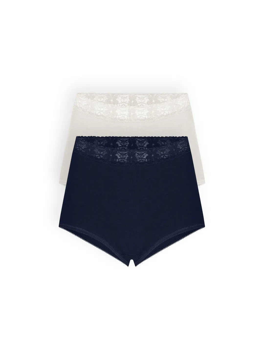 Pack de 2 panties clásicos Diane & Geordi en algodón