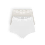 Pack de 2 panties clásicos Diane & Geordi en algodón