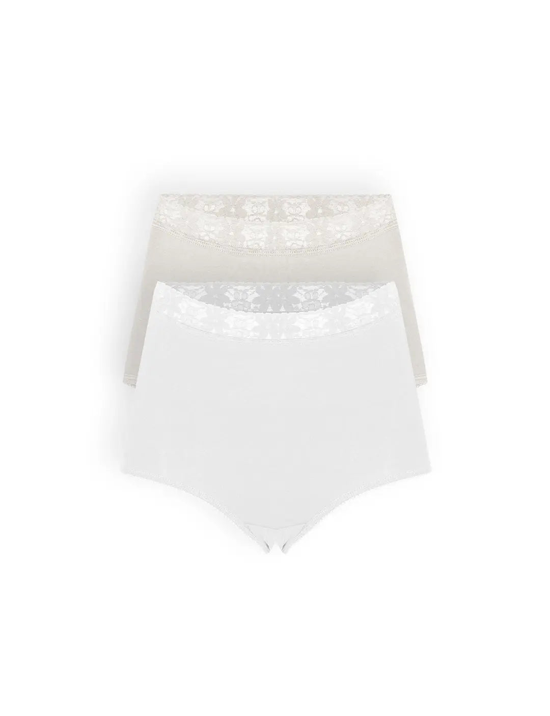 Pack de 2 panties clásicos Diane & Geordi en algodón