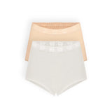Pack de 2 panties clásicos Diane & Geordi en algodón