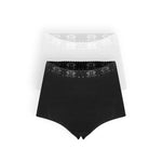 Pack de 2 panties clásicos Diane & Geordi en algodón