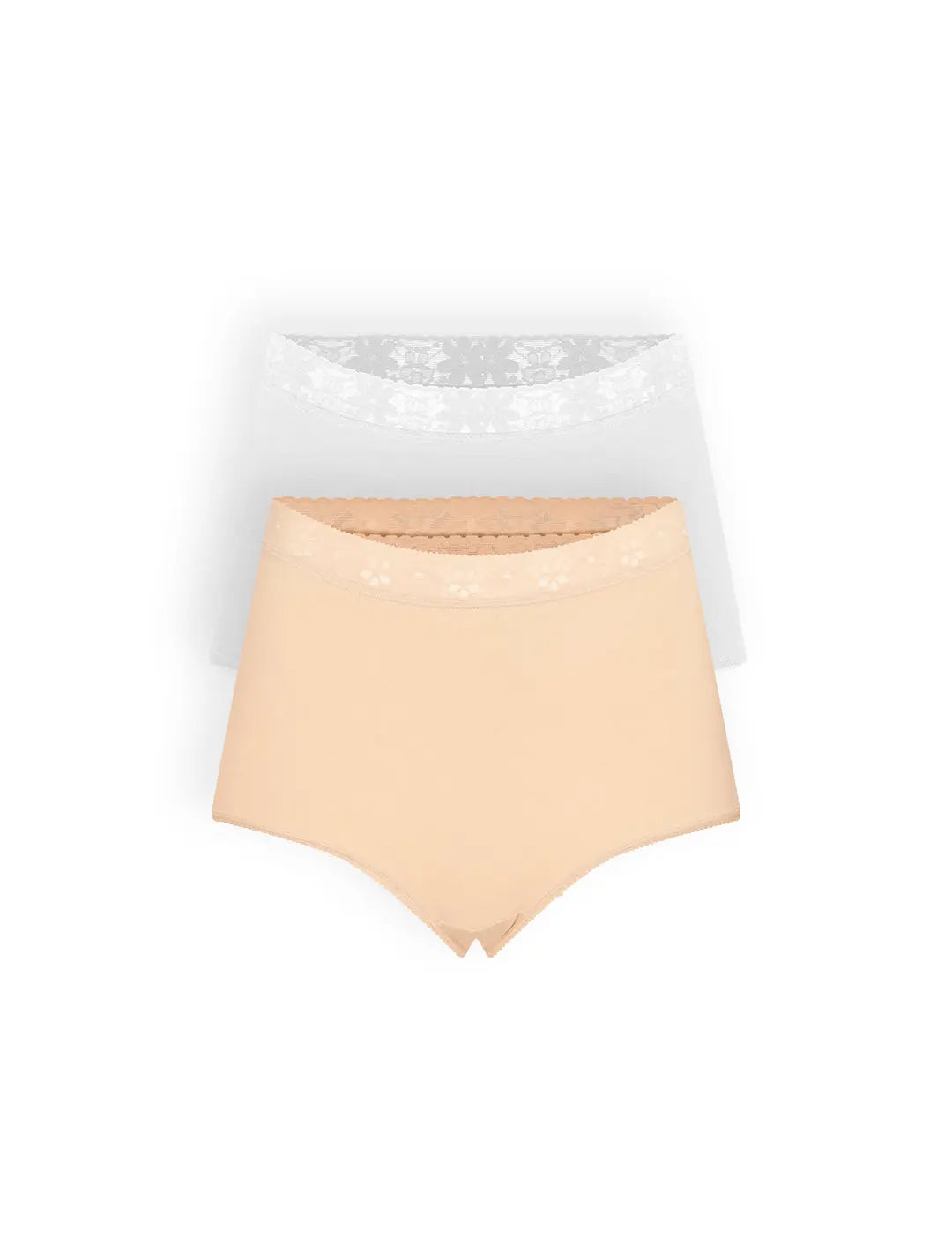Pack de 2 panties clásicos Diane & Geordi en algodón