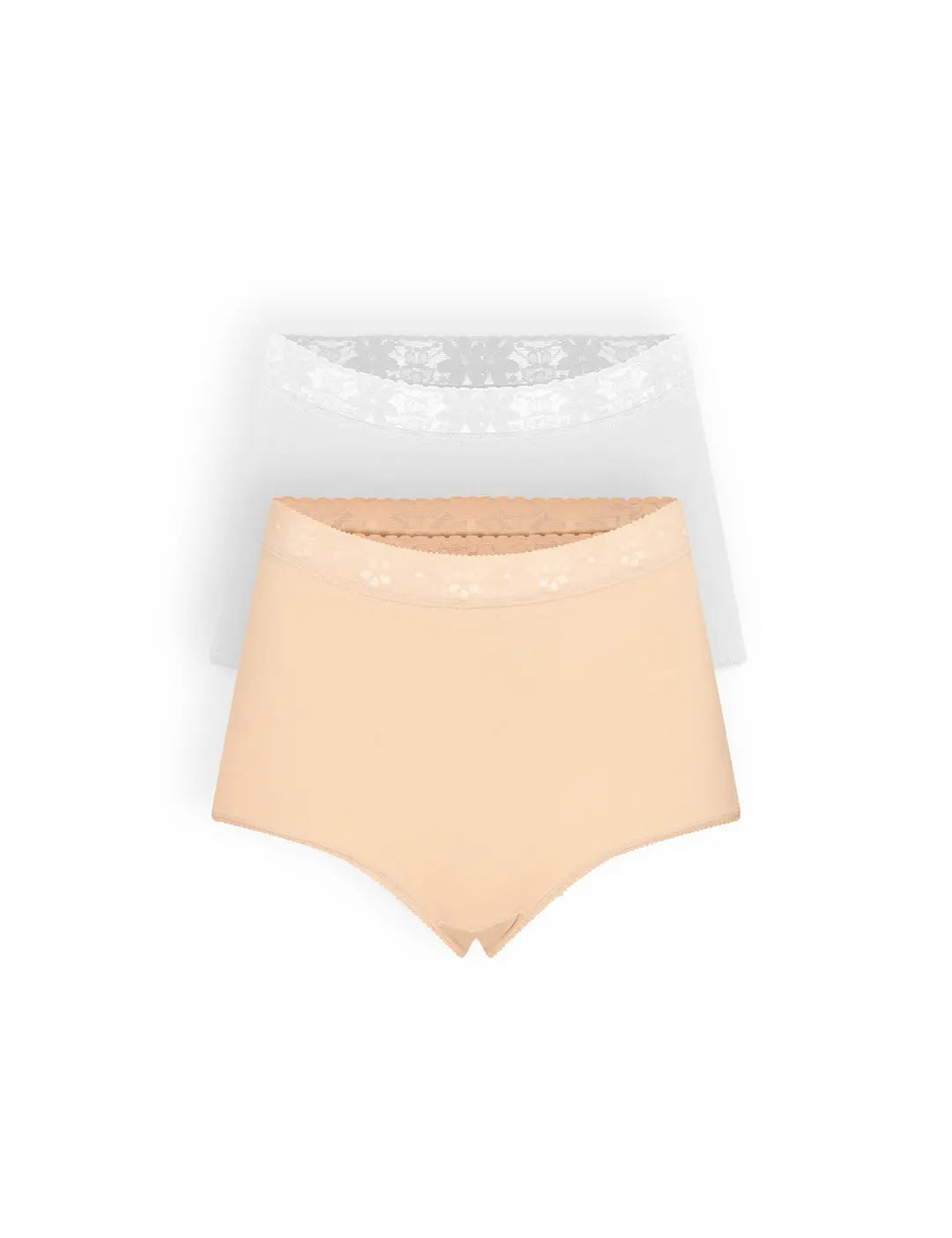 Pack de 2 panties clásicos Diane & Geordi en algodón