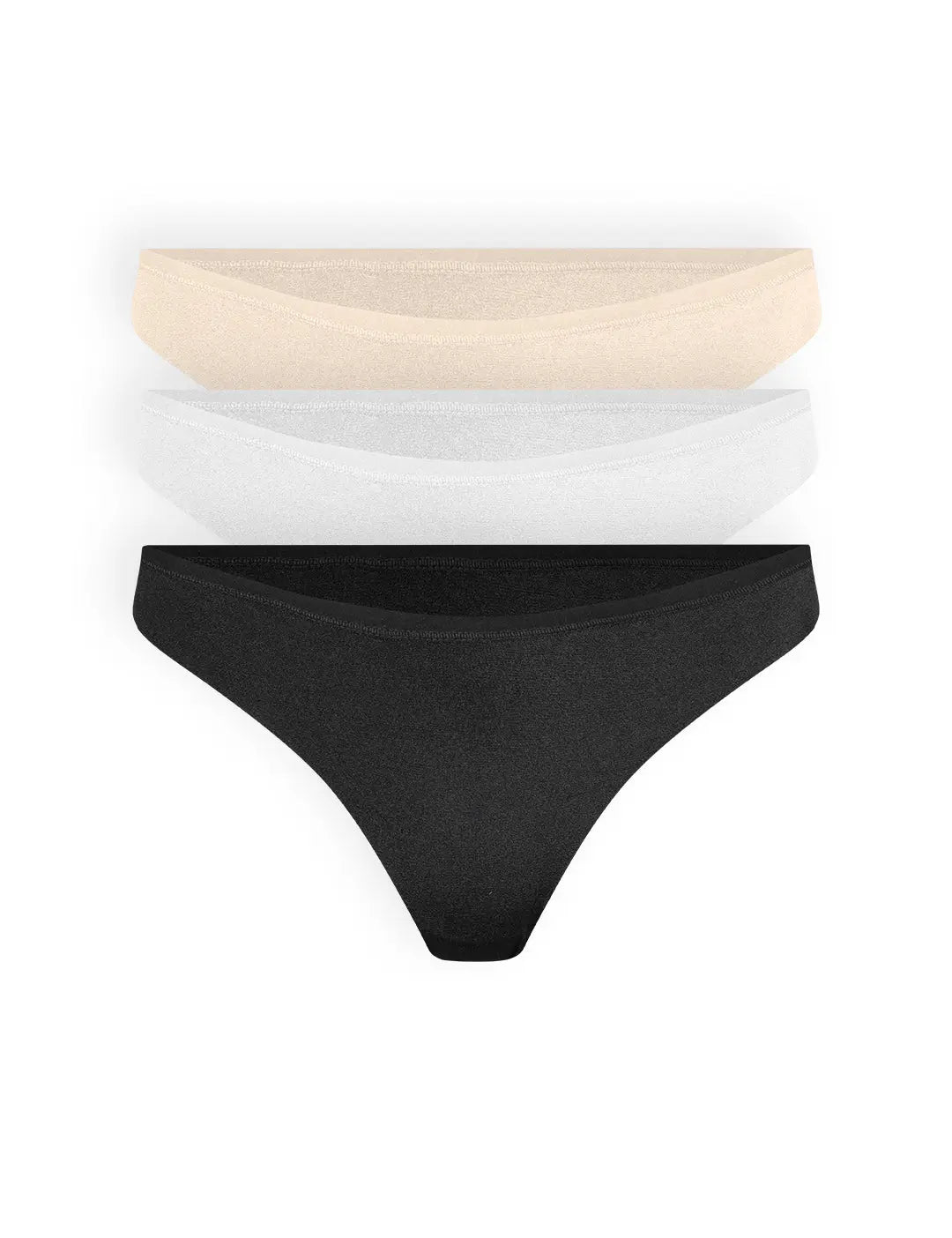 Pack de 3 panties tipo brasilera invisibles Diane & Geordi
