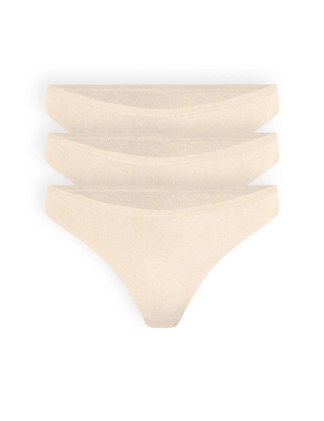 Panties brasilera en microfibra con costuras imperceptibles
