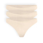 Panties brasilera en microfibra con costuras imperceptibles
