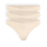 Panties brasilera en microfibra con costuras imperceptibles
