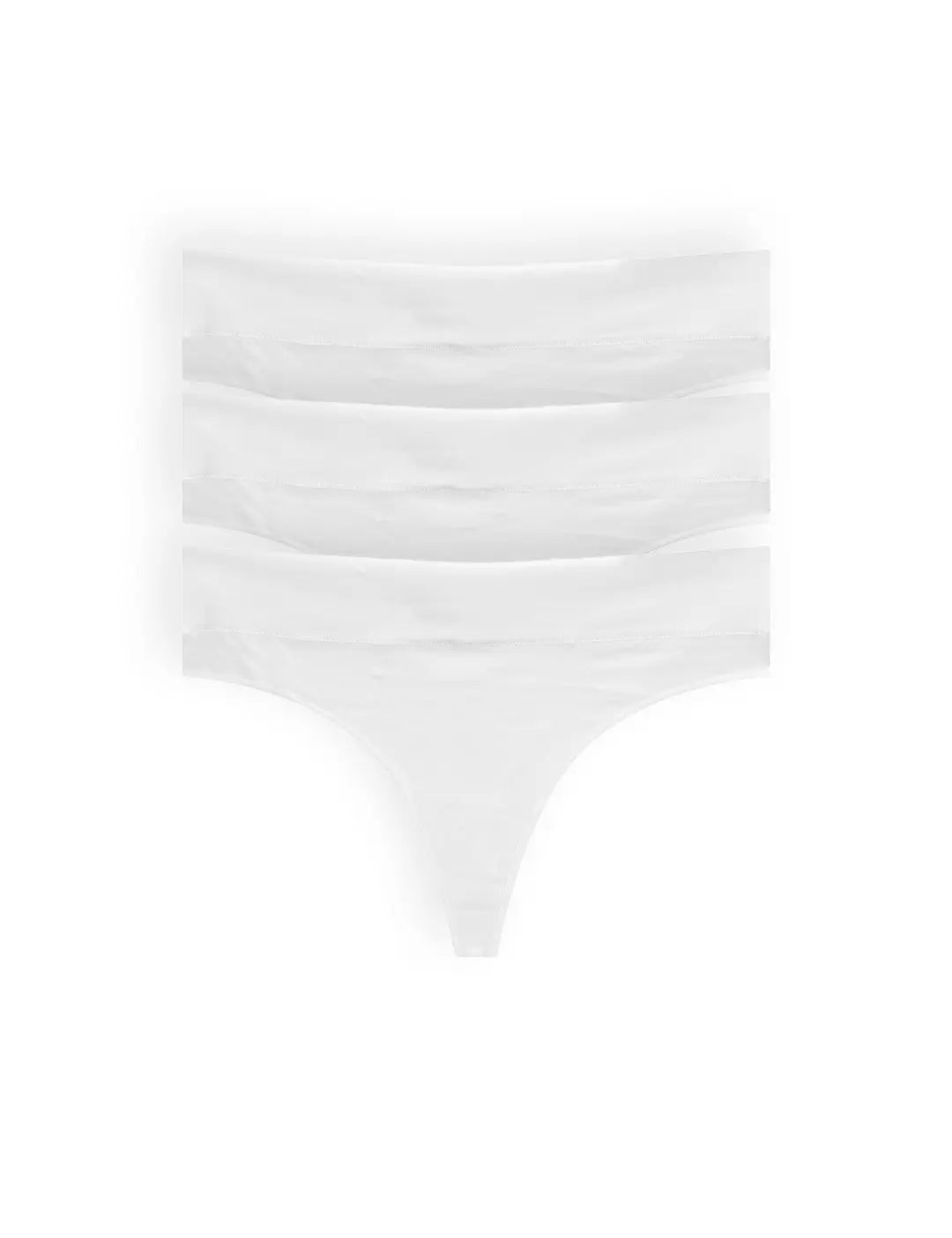 Pack de 3 panties tipo brasilera Diane & Geordi en polialgodón
