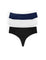 Pack de 3 panties tipo brasilera Diane & Geordi en polialgodón
