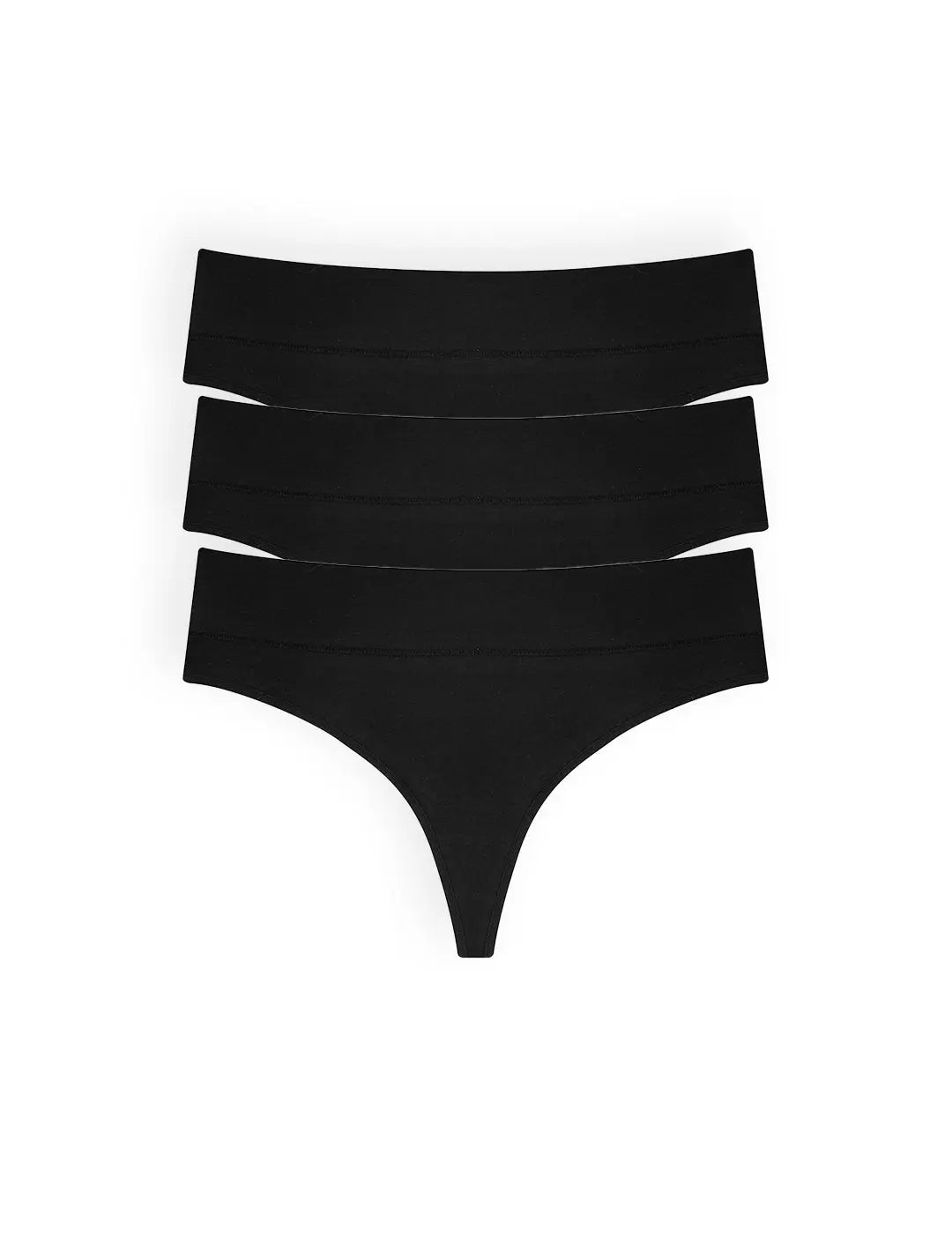 Pack de 3 panties tipo brasilera Diane & Geordi en polialgodón
