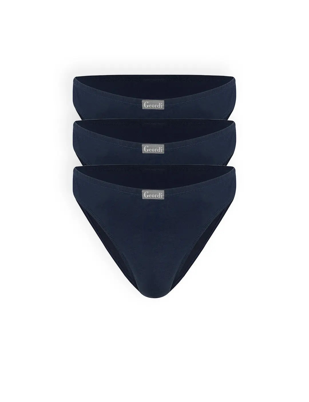 Pack x3 de tangas masculinas en algodón premium azules