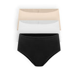 Trío de panties clásicos con control suave – Ref. 4056
