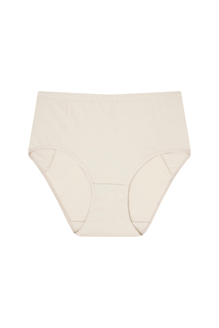 Panty clásico de algodón peinado de lujo (4056)