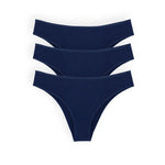 Pack de 3 panties tipo tanga Diane & Geordi con control abdominal
