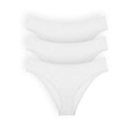 Pack de 3 panties tipo tanga Diane & Geordi con control abdominal
