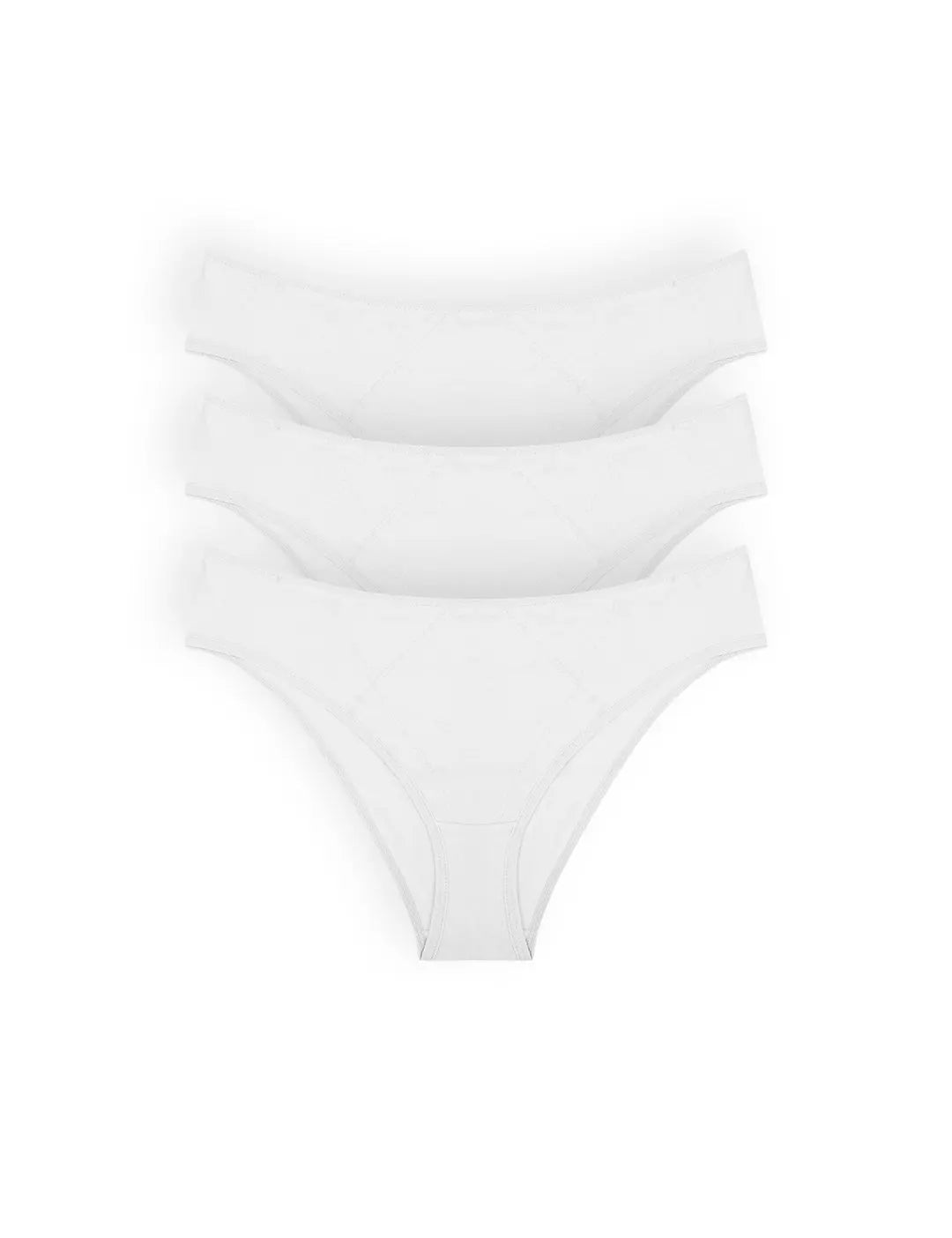 Pack de 3 panties tipo tanga Diane & Geordi con control abdominal
