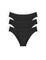 Pack de 3 panties tipo tanga Diane & Geordi con control abdominal
