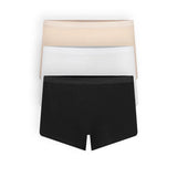 Pack de 3 panties bóxer Diane & Geordi en algodó