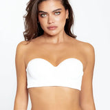 Brasier strapless Diane en microfibra con Powernet y elásticos antideslizantes, referencia 021899, color negro