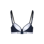 Brasier deportivo copa triangular sin varillas Diane & Geordi - color azul oscuro