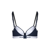 Brasier deportivo copa triangular sin varillas Diane & Geordi - color azul oscuro