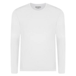 Camiseta en nylon y spandex con silueta ajustada Diane&Geordi. Color blanco