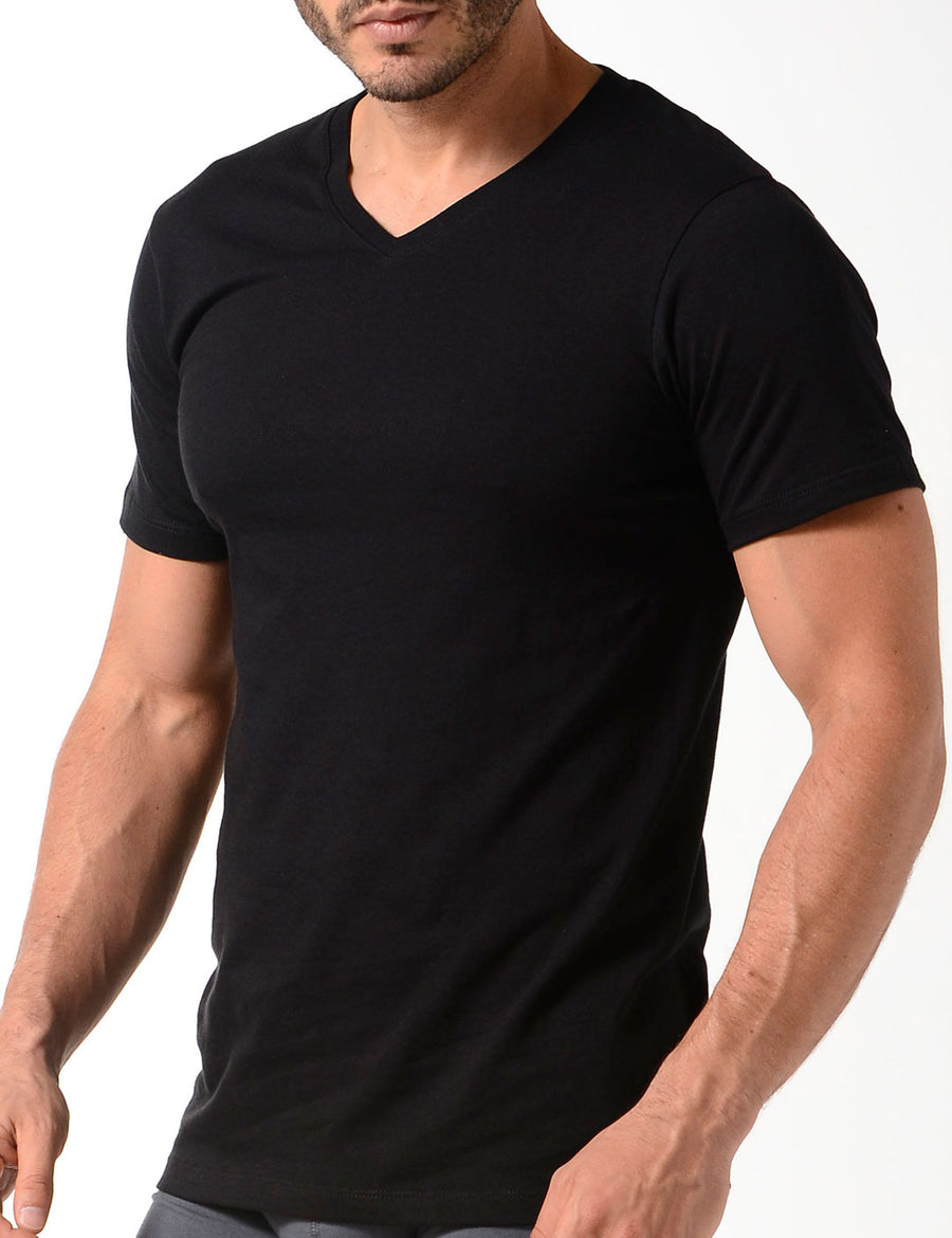Camiseta básica cuello redondo manga corta - Geordi- La mejor ropa interior  colombiana – Diane & Geordi Colombia