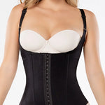 Camisilla moldeadora senos libres MicroLátex Diane&Geordi, color negro