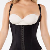 Camisilla moldeadora senos libres MicroLátex Diane&Geordi, color negro