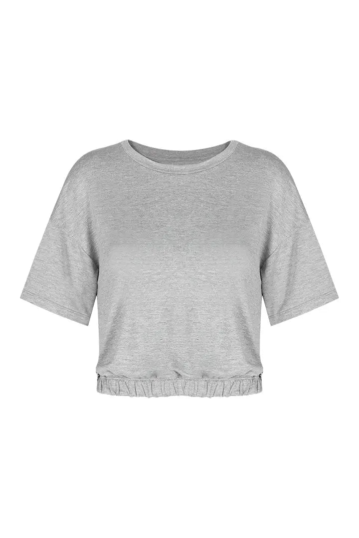 Crop top manga corta (DWS1D1)
