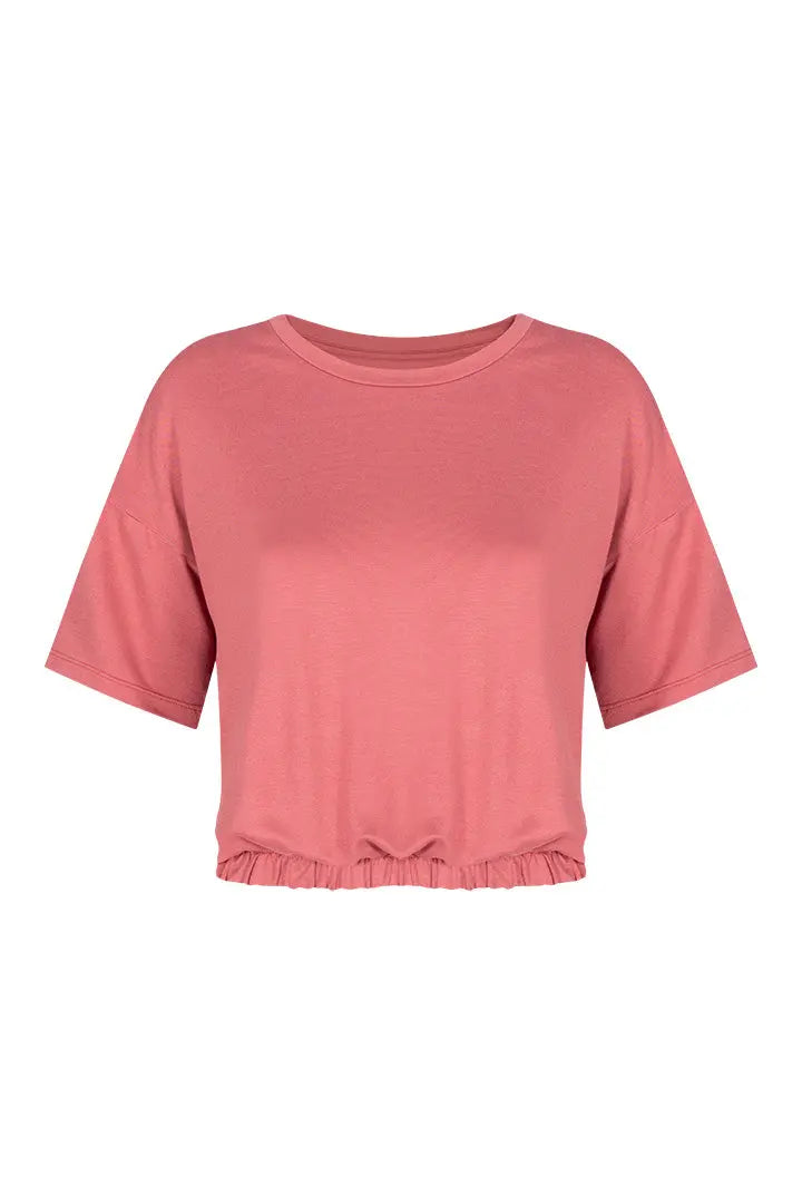 Crop top manga corta (DWS1D1)