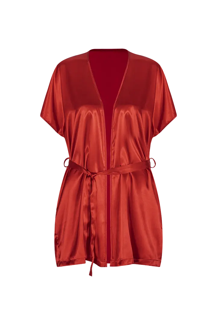Pijama kimono (2925) Diane & Geordi Colombia, color rojo