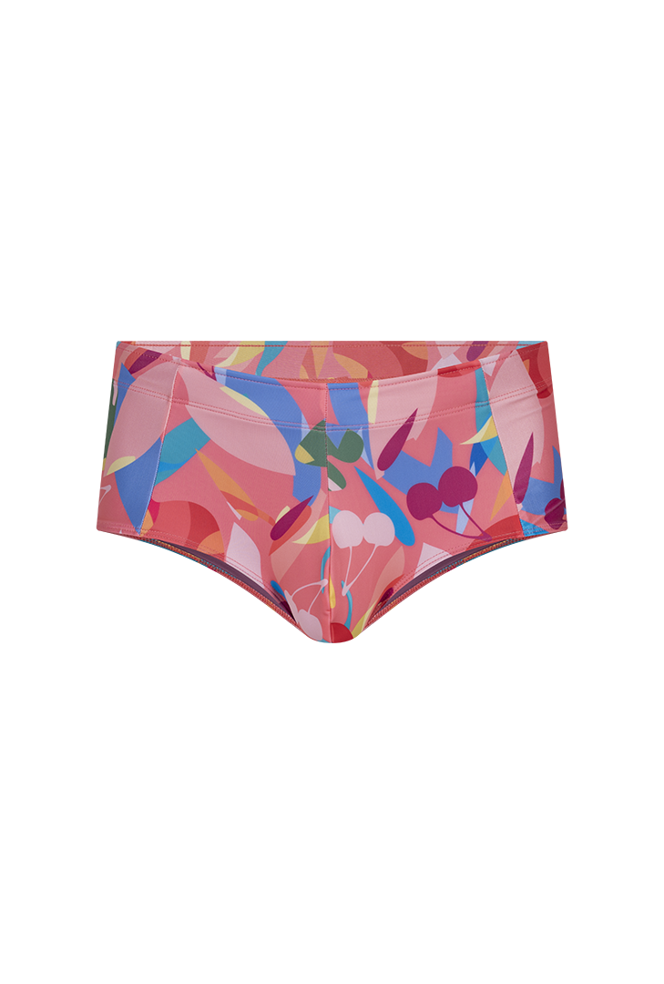 Vestido de baño brief de microfibra premium y jersey stretch premium (GK02B3)